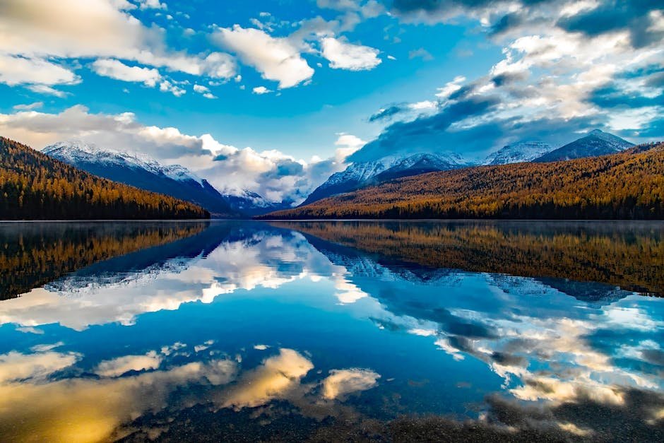 Aerial view of Montana highway and scenic driving route representing the Montana driving test experience.